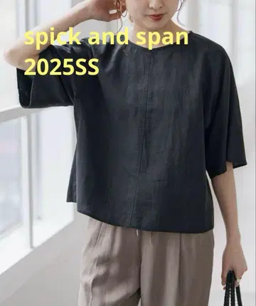 스픽 앤 스팬 하이브리드 라미 T 탑 블랙 2025SS