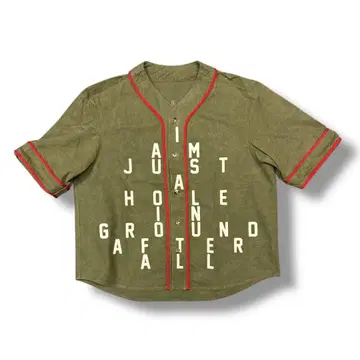 READYMADE BASEBALL SHIRT 베이스볼 셔츠 사이즈 3