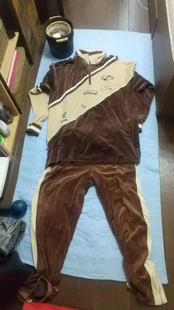 초레어 SHADY 2XL 트레이닝복 벨벳 셋업 hip hop