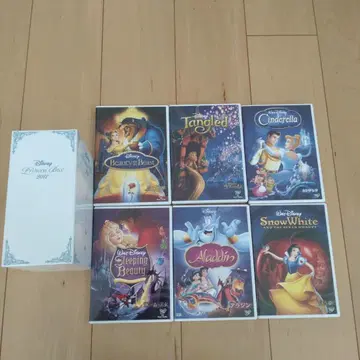 디즈니 프린세스 BOX 2012 DVD 세트