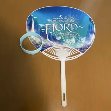 Mrs. GREEN APPLE FJORD 입장객 혜택 부채 러버 밴드