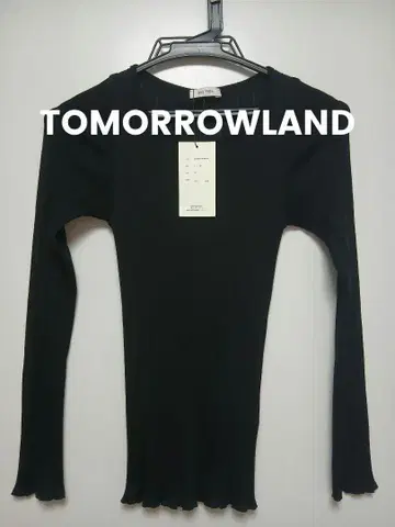 TOMORROWLAND 울 멀티 리브 크루넥 풀오버