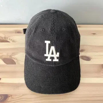47 Brand LA 코듀로이 캡 모자 햇 블랙