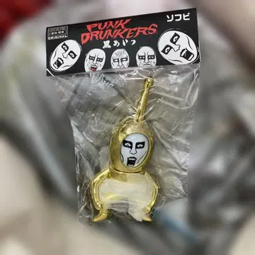 PUNK DRUNKERS 골드 그 녀석 소프트 비닐 원 페스티벌 새상품