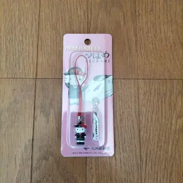 헬로키티 기차 운전사 스트랩 규슈 신칸센