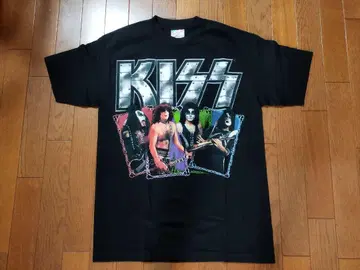 USA제 데드스탁 KISS 티셔츠 밴딩 티셔츠 락 티셔츠