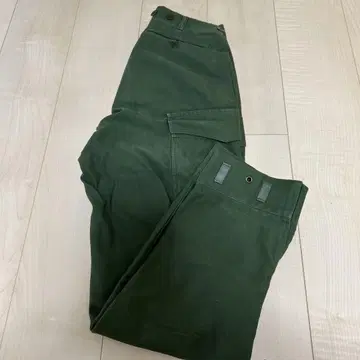 M59 스웨덴군 팬츠 다크 그린 카고 팬츠 밀리터리