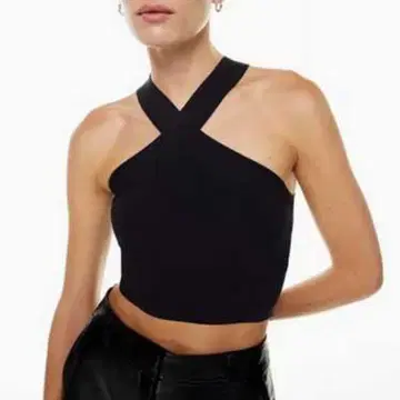 ARITZIA BABATON 블랙 탱크탑 S