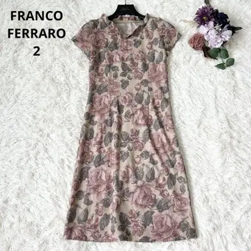 FRANCO FERRARO 프랑코 페라로 니트 원피스 꽃무늬 울