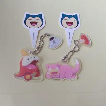 코메다 커피점 포켓몬 콜라보 참 장식 야돈 뜨아거(호게타)