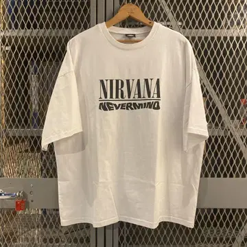 귀중한 NIRVANA NEVERMIND 티셔츠 L 사이즈