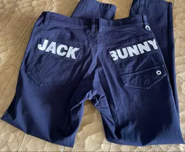 JACK BUNNY 남성용 바지 사이즈 4 네이비