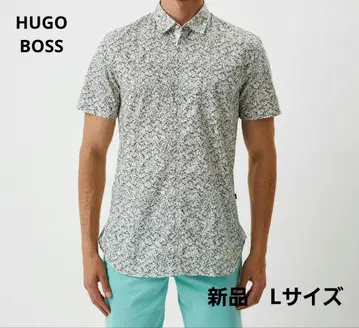 HUGO BOSS 프린트 스트레치 셔츠