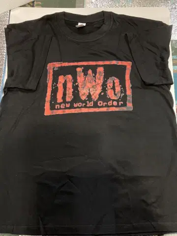 인기 프로레슬링 nwo 티셔츠 XL 레드 WWE 신일본 프로레슬링 새상품