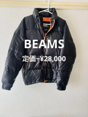 BEAMS 다운 자켓 M 블랙