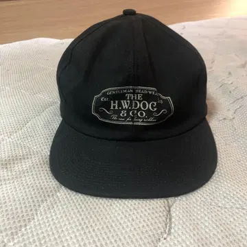 THE.H.W.DOGS 블랙 캡