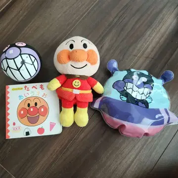 호빵맨 봉제 인형 완구 세트