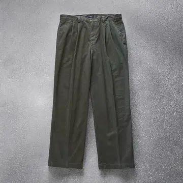 DOCKERS khakis 치노 팬츠 2턱 올리브 W38 L32