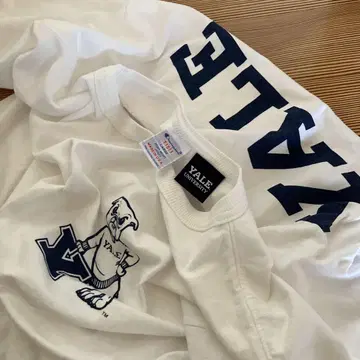 챔피온 T1011 티셔츠 YALE 양면 프린트