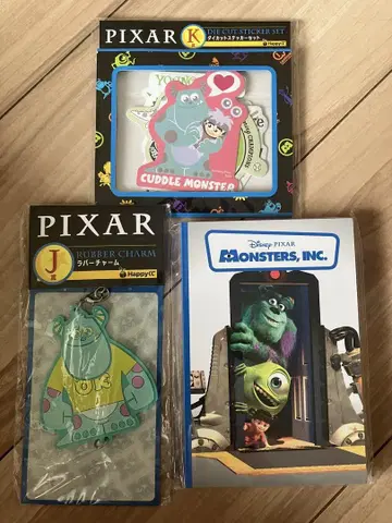 PIXAR 제일복권 몬스터즈 잉크 캐릭터 세트