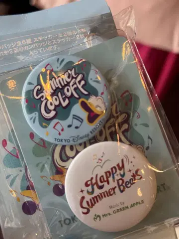 Mrs. GREEN APPLE Happy Summer Beats 캔뱃지