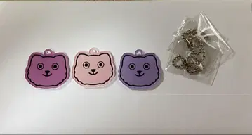 만위즈 ODAYAKA 키링 핑크 계열
