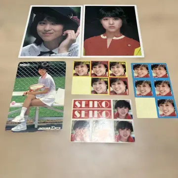 마츠다 세이코 브로마이드 스티커 씰