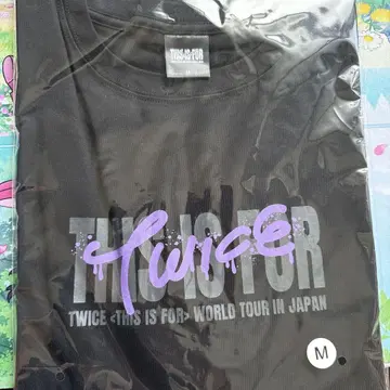TWICE THIS IS FOR 티셔츠 사나 M 사이즈