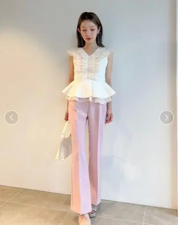 snidel 스나이델 슬림 레그 스트레치 팬츠 0 사이즈