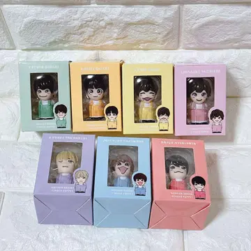 나니와 단시 손가락 인형 7명 7개 컴플리트 세트 나니와