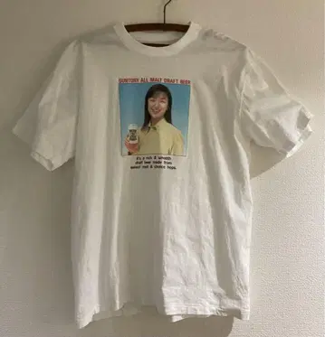 스즈키 쿄카 티셔츠 산토리 빈티지 쇼와 레트로