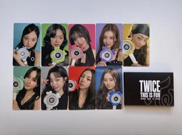 TWICE THIS IS FOR 업그레이드 혜택 교세라 실버 테이프 포함