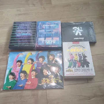SnowMan LIVE DVD Blu-ray 묶음 판매