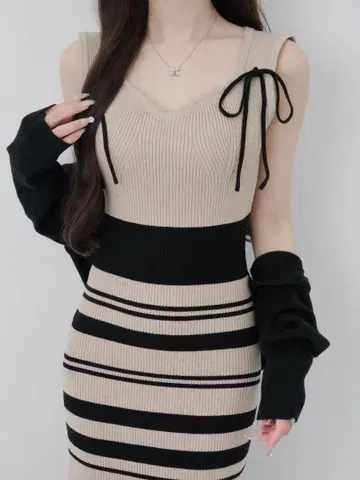 lumignon Classic summer knit sleeve 블랙