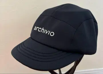 새상품급 아르치비오 archivio 캡 블랙 실버 입체 로고 냉감 경량