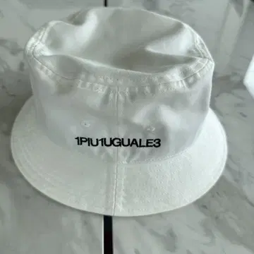 1PIUTUGUALE3 화이트 버킷 햇 골프