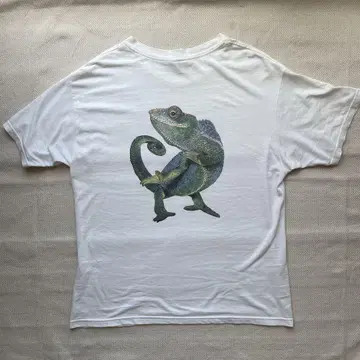 [명품] 90s~00s 프로모션 Tee 카멜레온 프린트 티셔츠