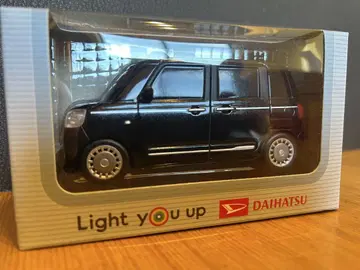 DAIHATSU 미니카 블랙 Light you up 풀백카