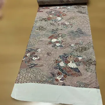 기모노 옷감 순수 실크