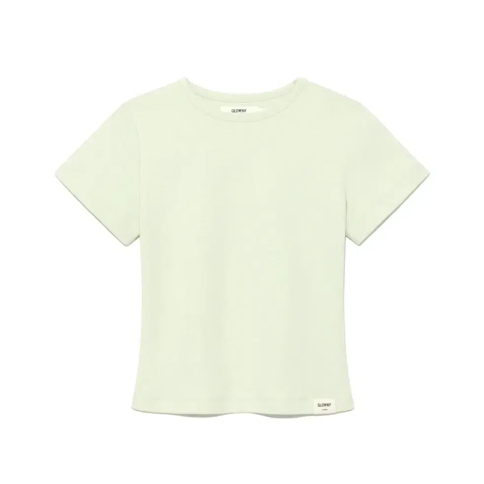 GLOWNY | 글로니 Glowny SLEEK SLIT TEE, PICOT FRILL MINI sk
