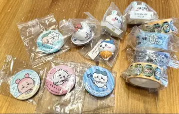 치이카와 쿠라스시 세트 키링 캔뱃지 마스킹 테이프
