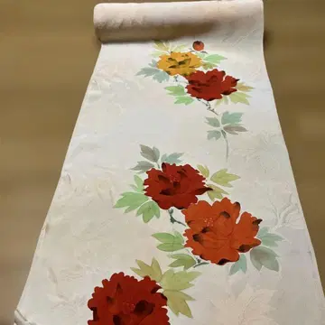 기모노 옷감 순수 실크