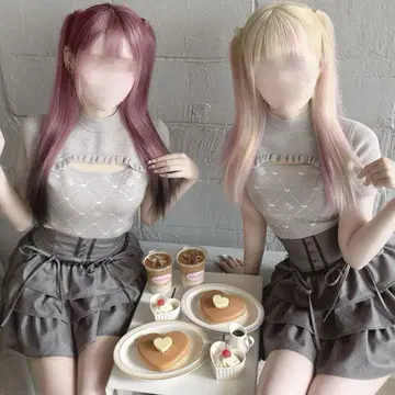 MW 모노그램 탑 이모짱 HONEYMEW 미셸 마카롱