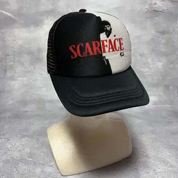 SCARFACE 메쉬 캡 프리 사이즈 투톤 컬러