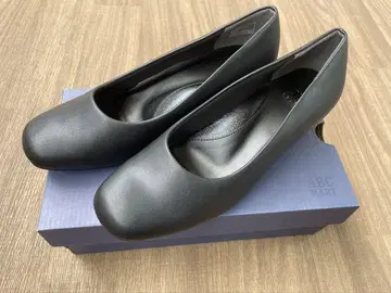 블랙 플레인 펌프스 24.5cm