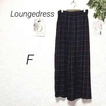 8714-1 라운지드레스 Loungedress 체크 무늬 이지 팬츠