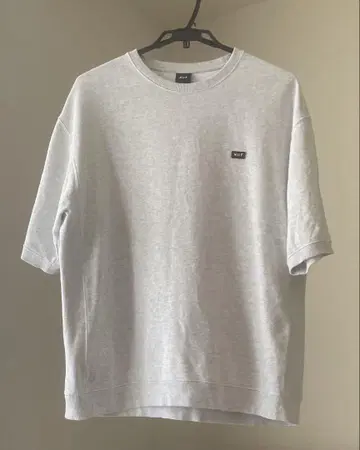 BAR LOGO CREW SWEAT T-SHIRT L / HUF 하프