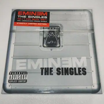 에미넴 EMINEM THE SINGLES 10-1 CD BOX SET