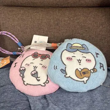 지유 치이카와 (먼작귀) 하치와레 파우치 2개 세트