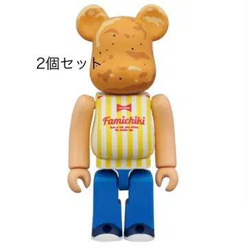 훼미리마트 온라인 한정판 정품 패미치키 BE@RBRICK 훼미리마트